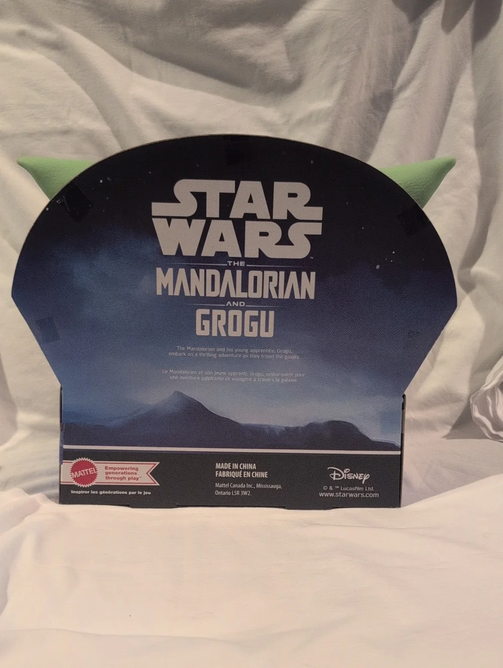 Mattel Star Wars The Mandalorian Grogu Plush Toy - Green